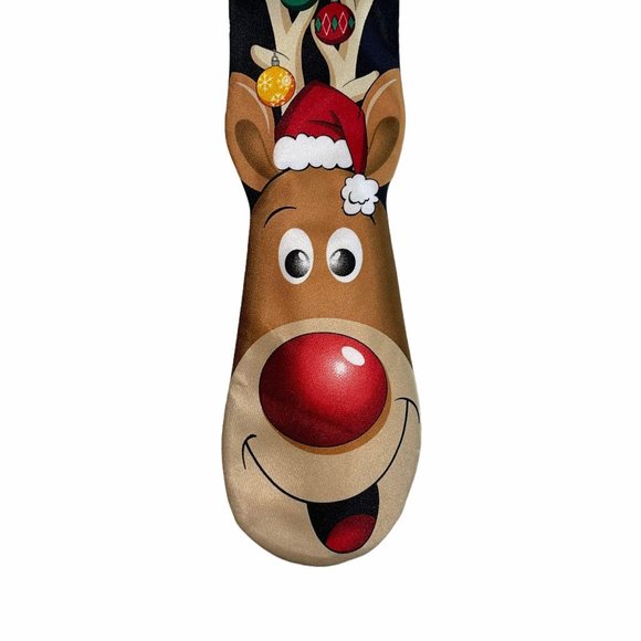 NWT St. Nicholas Square Reindeer Ornament Necktie - Picture 3 of 7